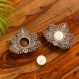 Wooden T-Lights (Set of 2 for 300 )