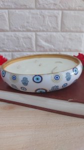 6.5 inch Printed Evil eye Urli