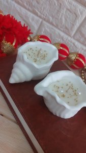 Shell Concrete Candle (225 for each)