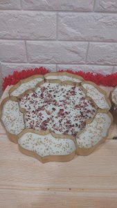 8 Inch Double Lotus Urli