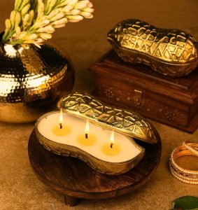 Groundnut Candle 6.5 Inch