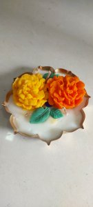Mini Lotus Urli (3.5 inches)
