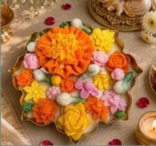 Pooja Phool Urli (4.5 Inches)