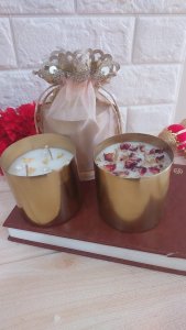 Votive Gold Jar (3 by 3)